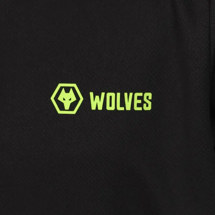 Wolverhampton Wanderers Store | Shop Official Progression Polo Black/Green – Junior Wolves Gear